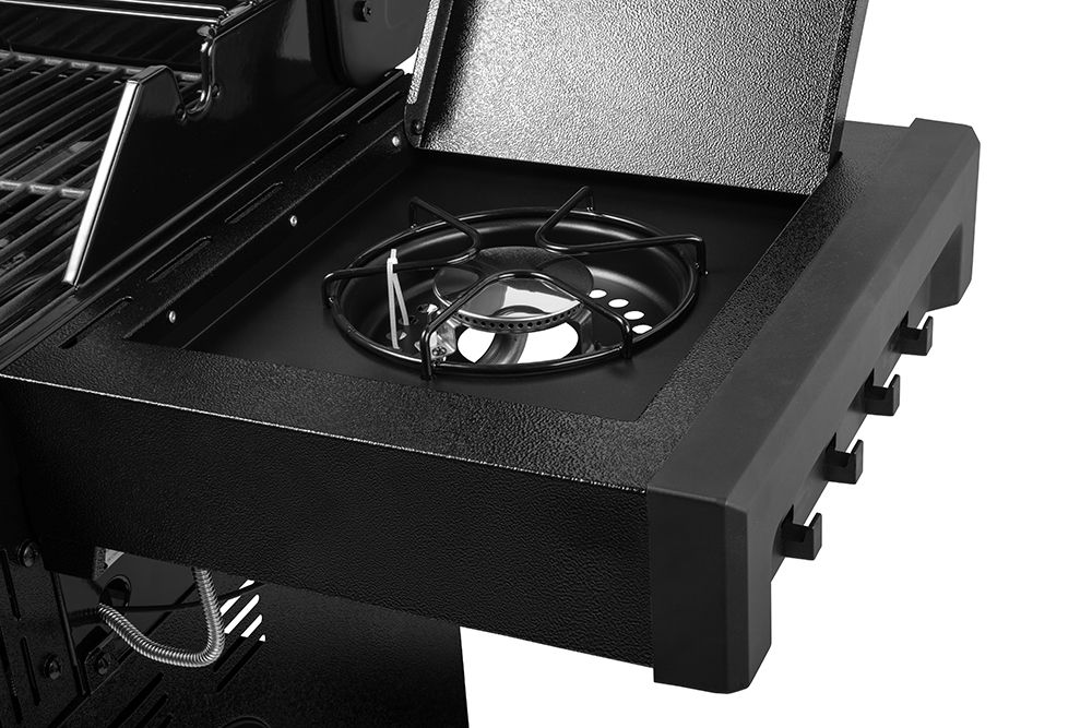Grill gazowy BLACK 3.1 COOK z żeliwem i POKROWCEM - 15485