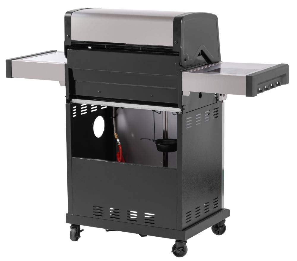 Grill gazowy BLACK 4.1 INOX COOK z żeliwem 15482