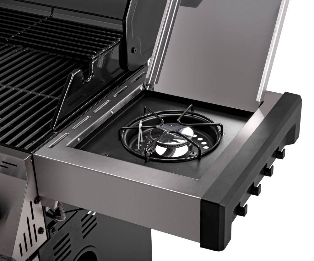 Grill gazowy BLACK 4.1 INOX COOK z żeliwem 15482