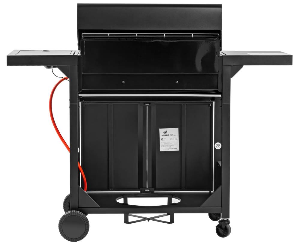 Grill gazowy HERON 4.1 COOK RED LED 138cm 13717 Sztućce gratis