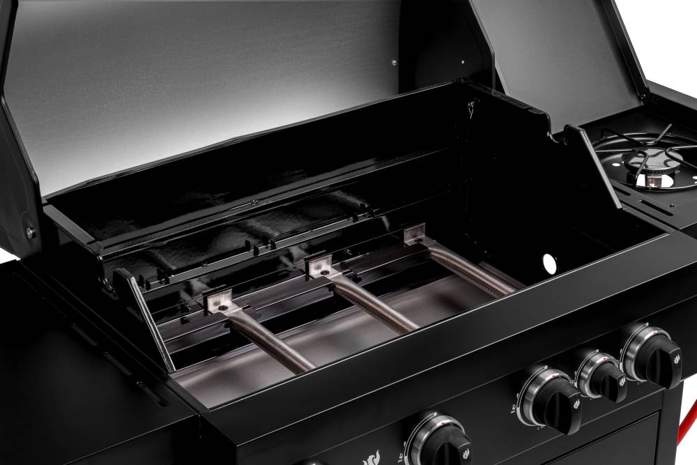 Grill gazowy HERON 4.1 COOK RED LED 138cm 13717 Sztućce gratis