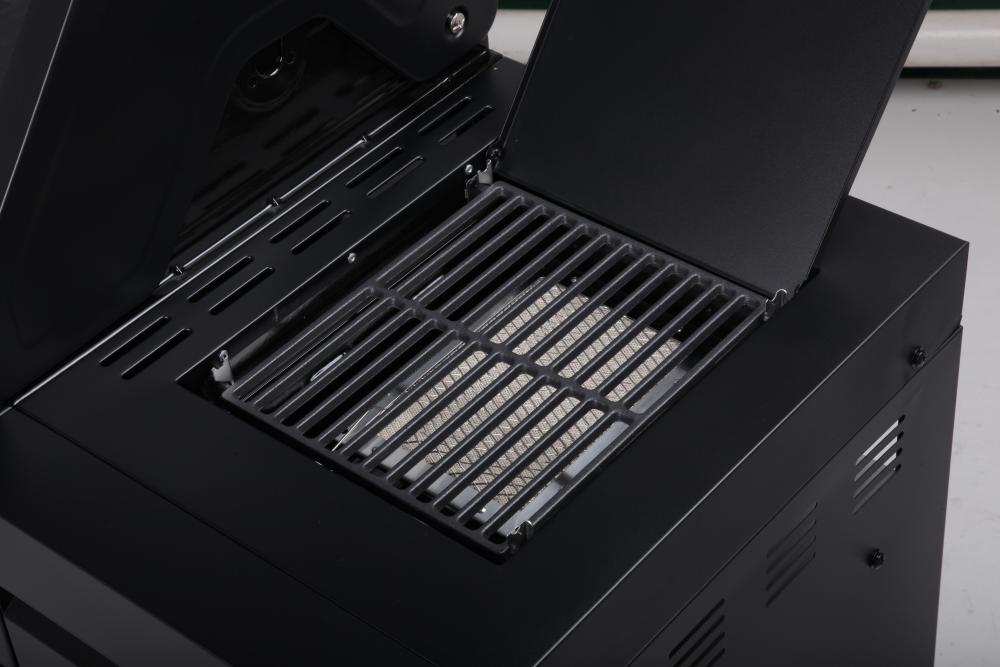 Grill gazowy kuchnia czarny Landmann Black Pearl 4 - 15496