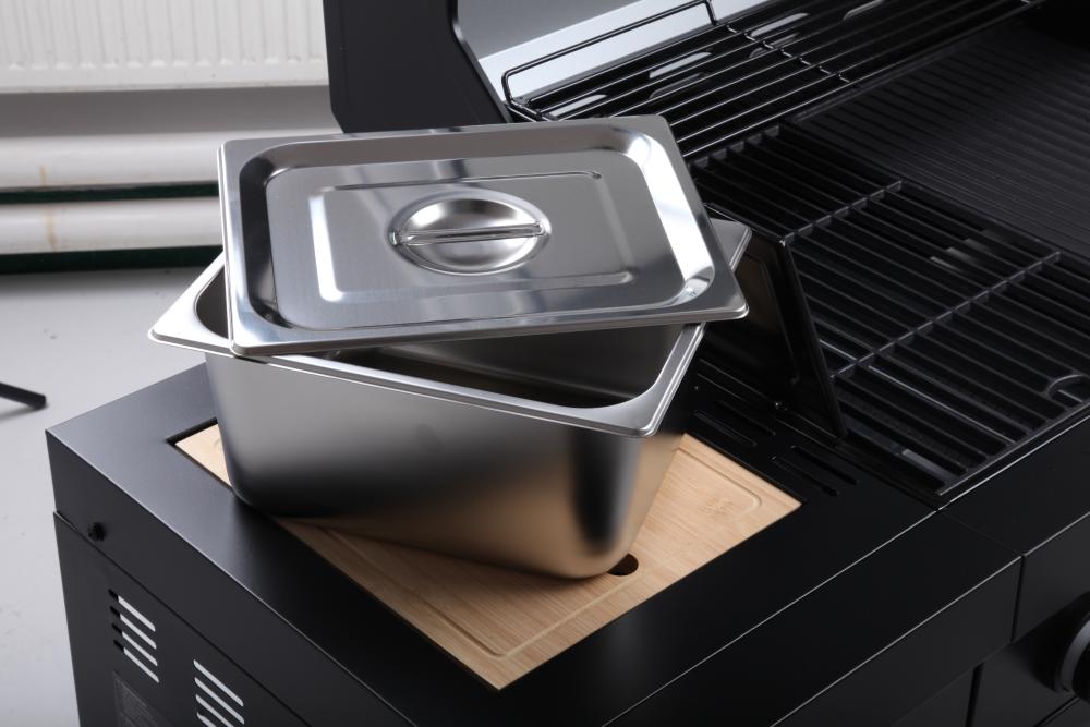 Grill gazowy kuchnia czarny Landmann Black Pearl 4 - 15496