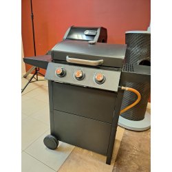 Grill gazowy LANDMANN z rusztem żeliwnym 3.0 PL 13740 MODEL POWYSTAWOWY