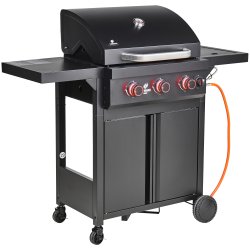 Grill gazowy ROOKIE 3.1 COOK RED LED (ca. 12,0 kW) 13716 