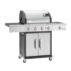 Grill gazowy - węglowy LANDMANN TRITON maxX PTS 4.1 INOX NOWOŚĆ!!! - 13850 SZTUĆCE W PREZENCIE !!!