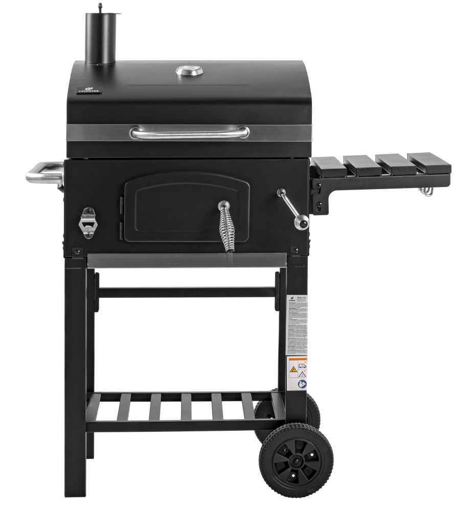Grill wózek COMFORT BASIC z żeliwnym rusztem modularnym i kominem - 11524
