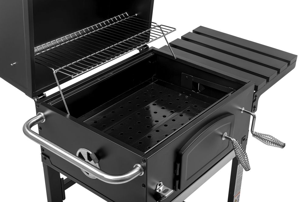 Grill wózek COMFORT BASIC z żeliwnym rusztem modularnym i kominem - 11524