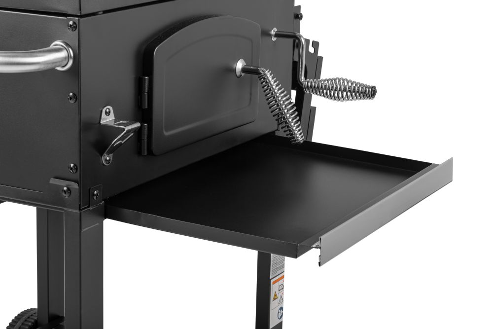 Grill wózek COMFORT BASIC z żeliwnym rusztem modularnym i kominem - 11524