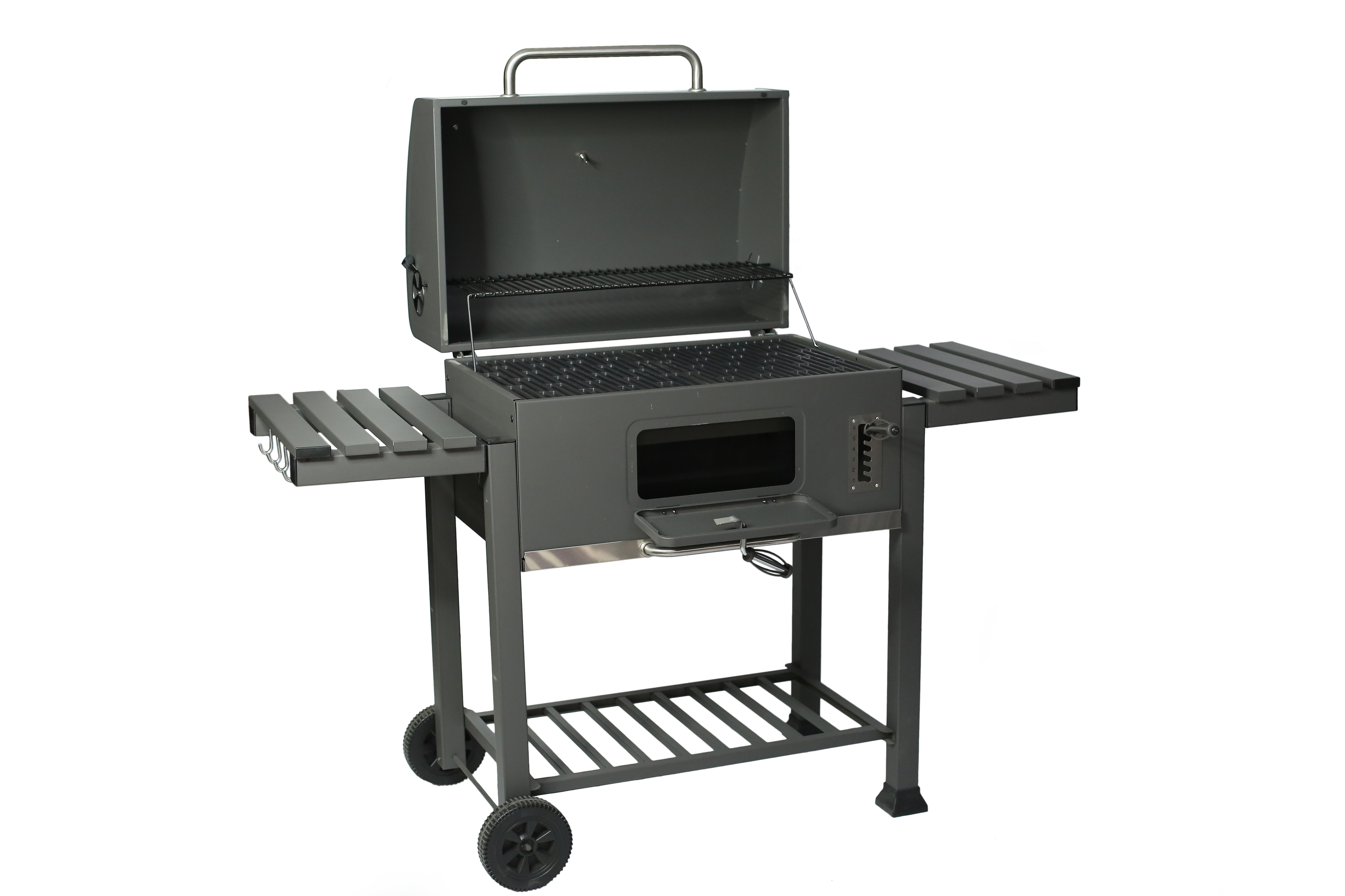 Grill wózek węglowy KOMFORT XXL z żeliwem - 11516