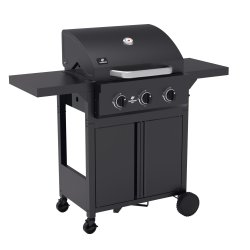 LANDMANN Grill gazowy ROOKIE 3.0 COOk CZARNY 13972 - SZTUĆCE W PREZENCIE !!!