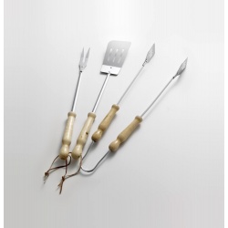 Sztućce do grilla 3 częściowe, Grill Chef - 0210