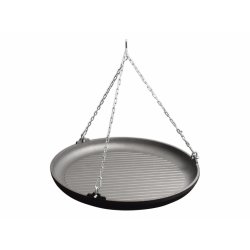Patelnia żeliwna na trójnóg fi 63 cm - 8818